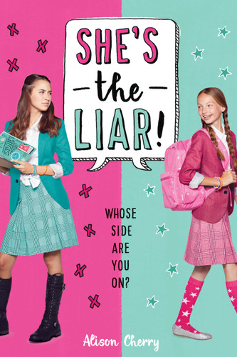 She's The Liar by Alison Cherry, 9781338306149