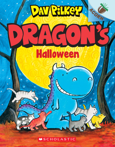 Dragon's Halloween: An Acorn Book (Dragon #4): From the Creator of Dog Man by Dav Pilkey, Dav Pilkey, 9781338347487