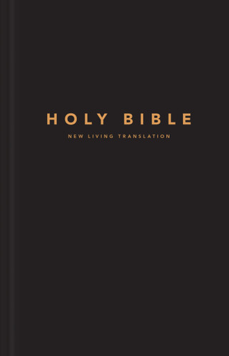 Pew Bible NLT (Hardcover, Black) by New Living Translation, Tyndale, 9781414389929