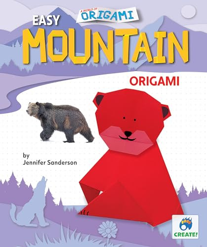Easy Mountain Origami by Jennifer Sanderson, 9781636910819