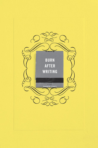 Burn After Writing (Yellow) by Sharon Jones, 9780593189672