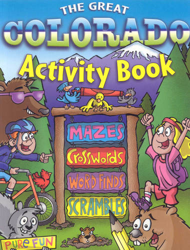 Great Colorado Activity Book by Rising Moon Editors, 9780873589215