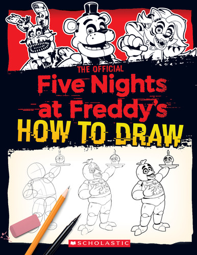 How to Draw Five Nights at Freddy's: An AFK Book by Scott Cawthon, 9781338804720