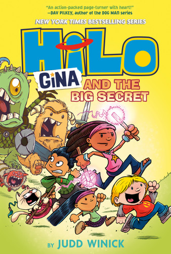 Hilo Book 8: Gina and the Big Secret ((A Graphic Novel)) - 9780593379677 by Judd Winick, 9780593379677