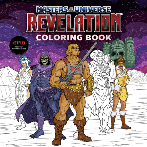 Masters of the Universe: Revelation Official Coloring Book (Essential Gift for Fans) by Mattel, Diego Vaisberg, 9781499812770