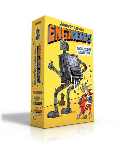 EngiNerds Rogue Robot Collection (Boxed Set) (EngiNerds; Revenge of the EngiNerds; The EngiNerds Strike Back) - 9781665915564 by Jarrett Lerner, 9781665915564