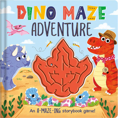 Dinosaur Maze Adventure (with Interactive Maze) by IglooBooks, 9781800227316