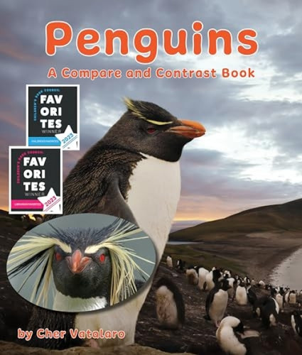Penguins: A Compare and Contrast Book by Cher Vatalaro, 9781643519876