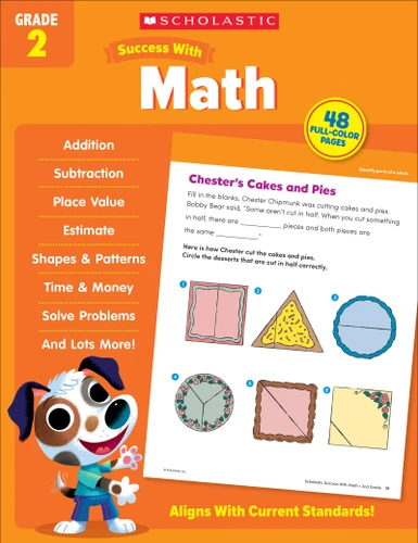 Scholastic Success with Math Grade 2 Workbook by Scholastic Teaching Resources, 9781338798500