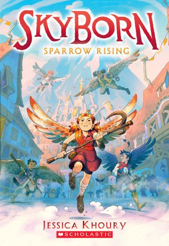 Sparrow Rising (Skyborn #1) - 9781338652383 by Jessica Khoury, 9781338652383