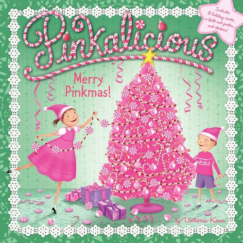 Pinkalicious: Merry Pinkmas! (A Christmas Holiday Book for Kids) by Victoria Kann, Victoria Kann, 9780062189127