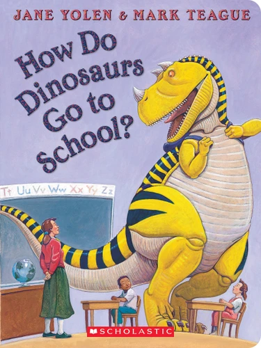 How Do Dinosaurs Go to School? - 9781338828139 by Jane Yolen, Mark Teague, 9781338828139