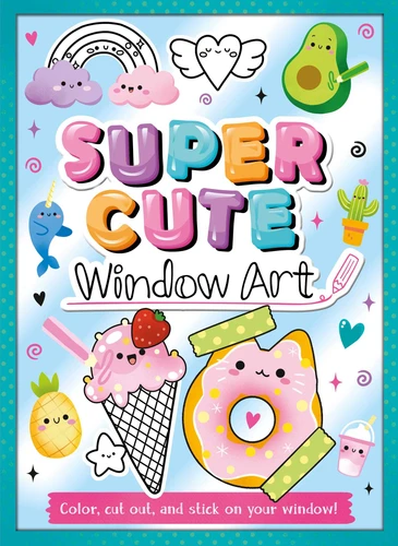 Super Cute Window Art (Color, Cut and Stick on Your Window!) by IglooBooks, Ophélie Ortal, 9781801086516