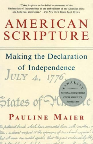 American Scripture (Making the Declaration of Independence) by Pauline Maier, 9780679779087
