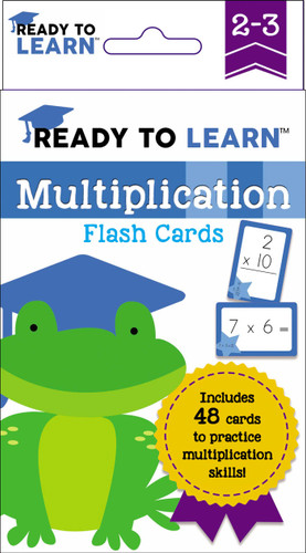 Ready to Learn: Grades 2-3 Multiplication Flash Cards by Editors of Silver Dolphin Books, 9781667200309