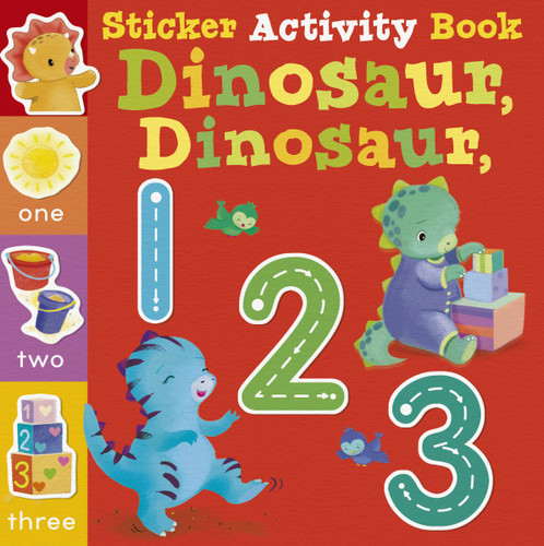 Dinosaur, Dinosaur 123 (Sticker Activity Book) by Villetta Craven, Sanja Rescek, 9781664340350