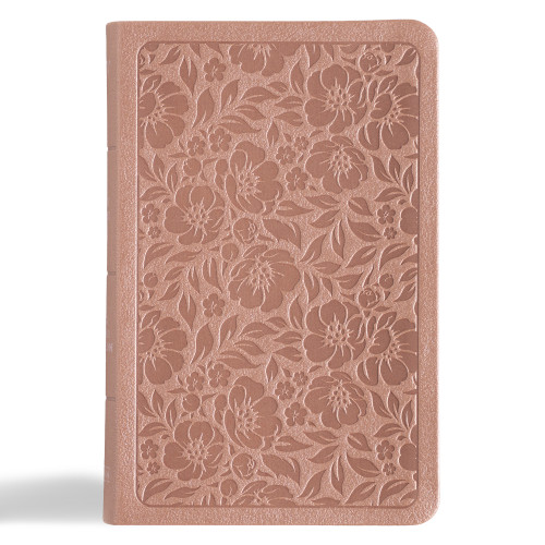 KJV Personal Size Bible, Rose Gold LeatherTouch by Holman Bible Publishers, 9781087751399