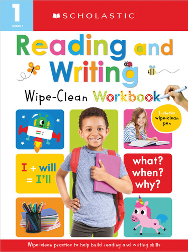 First Grade Reading/Writing Wipe Clean Workbook: Scholastic Early Learners (Wipe Clean) by Scholastic, 9781338849899