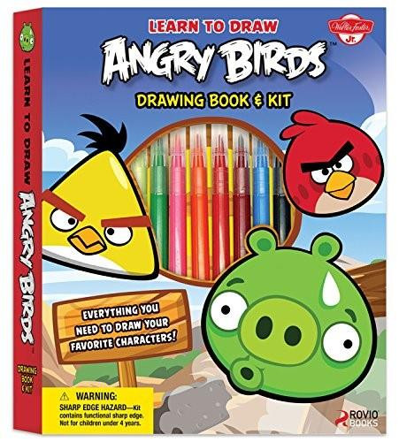 Learn to Draw Angry Birds Drawing Book & Kit (Includes everything you need to draw your favorite Angry Birds characters!) by Walter Foster Creative Team, 9781600583735
