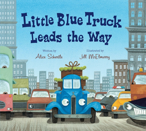 Little Blue Truck Leads the Way Padded Board Book by Alice Schertle, Jill McElmurry, 9780358731092 Little Blue Truck Leads the Way Padded Board Book by Alice Schertle, Jill McElmurry, 9780358731092