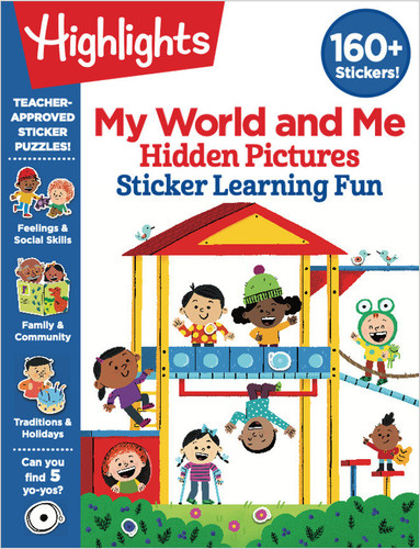 My World and Me Hidden Pictures Sticker Learning Fun by Highlights Learning, 9781644728666