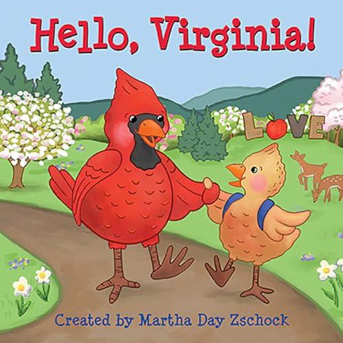 Hello, Virginia! by Martha Day Zschock, 9781938700835