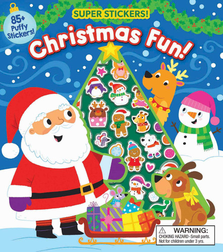 Christmas Super Puffy Stickers! Christmas Fun! by Maggie Fischer, Samantha Meredith, 9781667200972