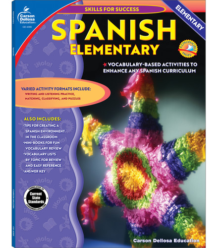 Spanish, Grades K - 5 (Elementary) by Cynthia Downs, 9780887247576