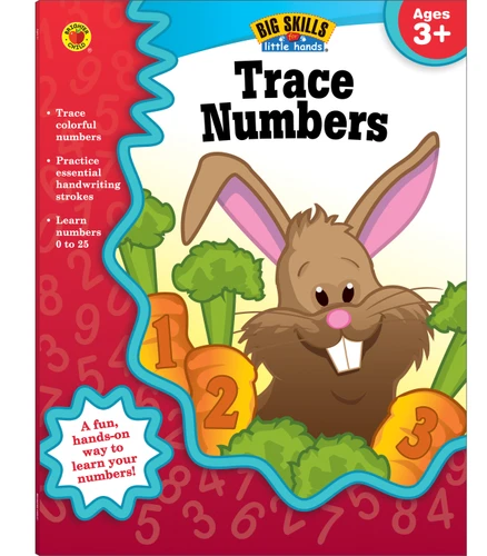 Trace Numbers, Ages 3 - 5 by Brighter Child, Carson Dellosa Education, 9781620574485