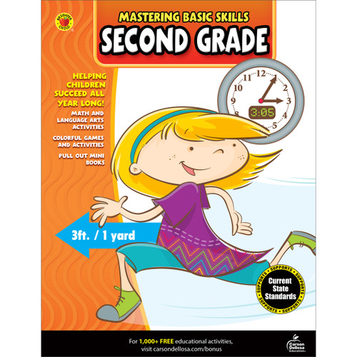 Mastering Basic Skills® Second Grade Activity Book by Brighter Child, 9781483801070
