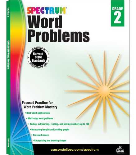 Word Problems, Grade 2 by Spectrum, 9781483804392