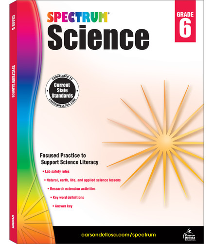 Spectrum Science, Grade 6 by Spectrum, 9781483811703