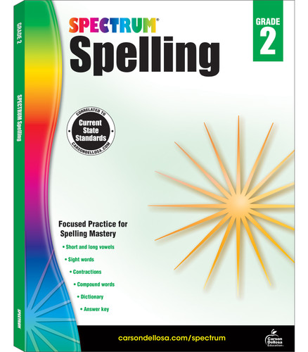 Spectrum Spelling, Grade 2 by Spectrum, 9781483811758