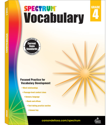 Spectrum Vocabulary, Grade 4 by Spectrum, 9781483811918