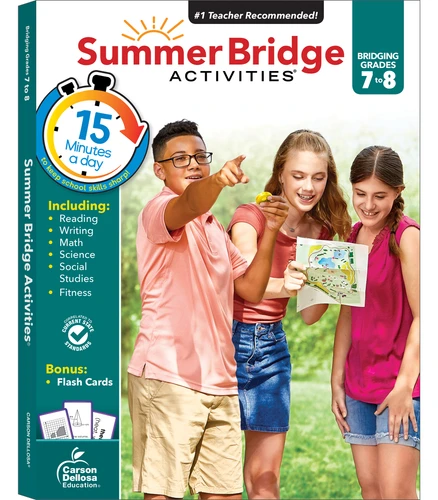 Summer Bridge Activities, Grades 7 - 8 by Summer Bridge Activities, Carson Dellosa Education, 9781483815879