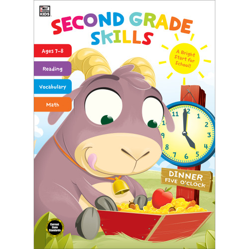 Second Grade Skills by Thinking Kids, Carson Dellosa Education, 9781483841175