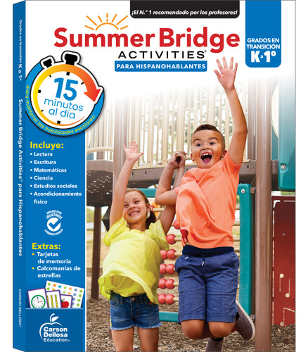 Summer Bridge Activities Spanish K-1, Grades K - 1 by Summer Bridge Activities, Carson Dellosa Education, 9781483865270