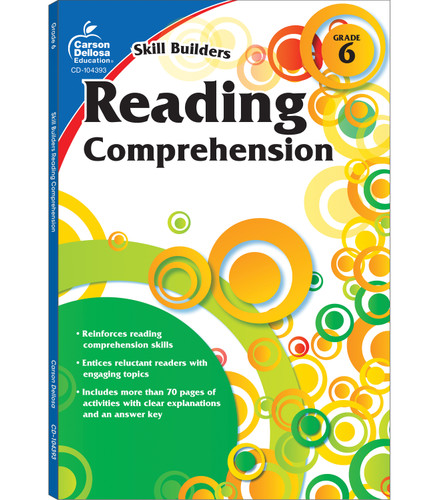 Reading Comprehension, Grade 6 - 9781936023349 by Carson Dellosa Education, 9781936023349