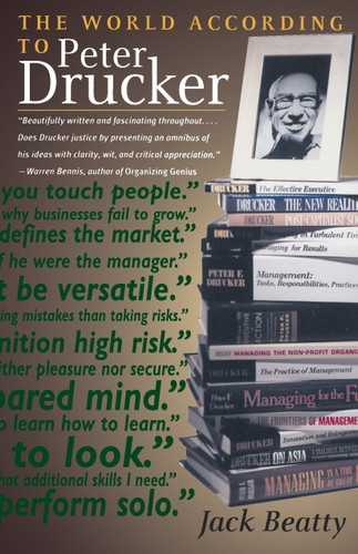 The World According to Peter Drucker by Jack Beatty, 9780767903028