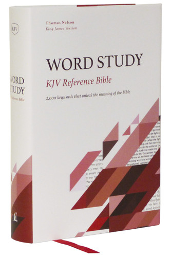 KJV, Word Study Reference Bible, Hardcover, Red Letter, Comfort Print (2,000 Keywords that Unlock the Meaning of the Bible) by Thomas Nelson, 9780785294894 KJV, Word Study Reference Bible, Hardcover, Red Letter, Comfort Print (2,000 Keywords that Unlock the Meaning of the Bible) by Thomas Nelson, 9780785294894