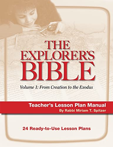 Explorer's Bible 1 Lesson Plan Manual by Behrman House, 9780874419337