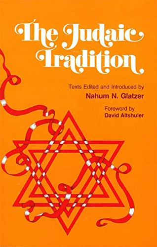 The Judaic Tradition by Behrman House, 9780874413441