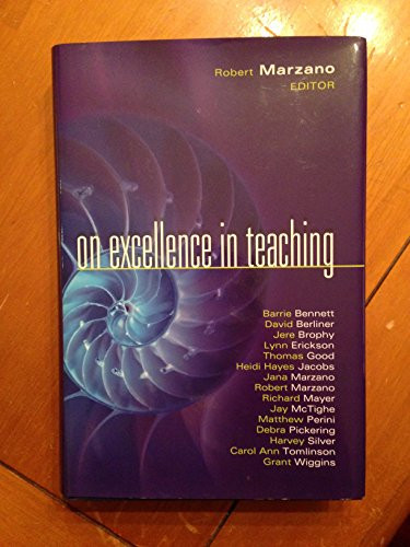 On Excellence in Teaching by Robert J. Marzano, 9781934009581