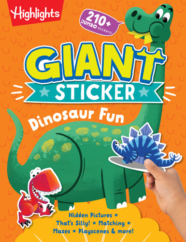 Giant Sticker Dinosaur Fun by Highlights, 9781644729298