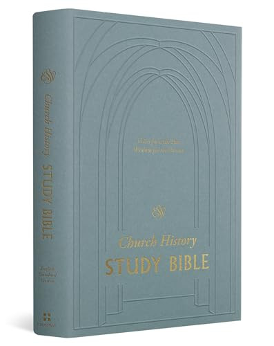 ESV Church History Study Bible (Voices from the Past, Wisdom for the Present (Hardcover)) by Stephen J. Nichols, Keith A. Mathison, Gerald Bray, Michael Reeves, Carl Beckwith, Michael A. G. Haykin, Gregory A. Wills, Herman Selderhuis, Lee Gatiss, Jonathan Gibson, Carl R. Trueman, Joel Beeke, Peter J. Williams, Sean Michael Lucas, John D. Woodbridge, John R. Muether, Chad Van Dixhoorn, David Woodbridge, Greg Salazar, J. V. Fesko, Douglas A. Sweeney, Julius J. Kim, Conrad Mbewe, Andrew M. Bain, Ryan Hoselton, John W. Tweeddale, Gavin Ortlund, Daniel J. Brendsel, 9781433579684