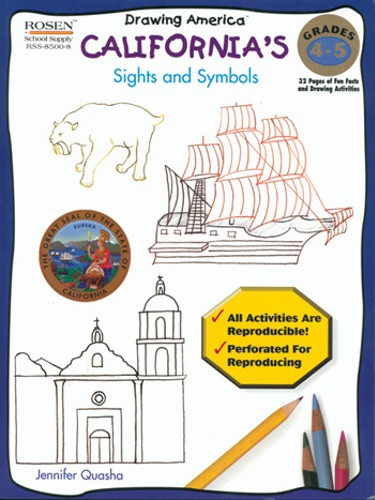How to Draw California's Sights and Symbols - 9781404285002 by Jennifer Quasha, 9781404285002
