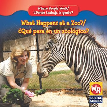 What Happens at a Zoo? / ¿Qué pasa en un zoológico? by Lisa M. Guidone, 9780836892789