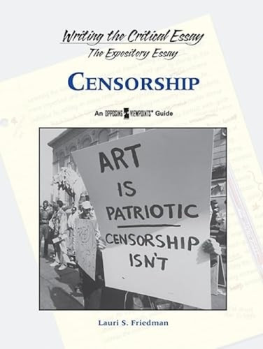 Censorship - 9780737744019 by Lauri S. Friedman
