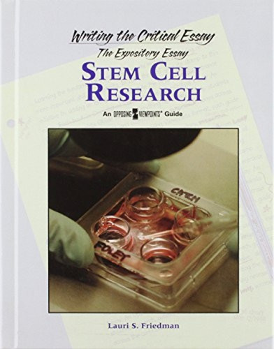 Stem Cell Research by Lauri S. Friedman, 9780737750256