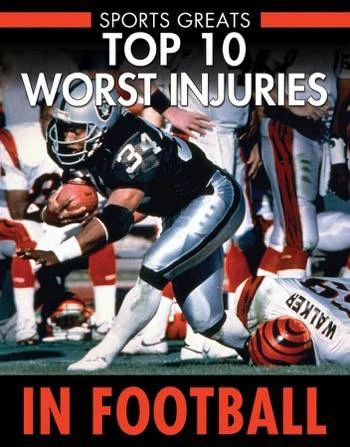 Top 10 Worst Injuries in Football - 9780766083028 by David Aretha, 9780766083028